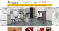 Desktop Screenshot of parketywolfel.cz
